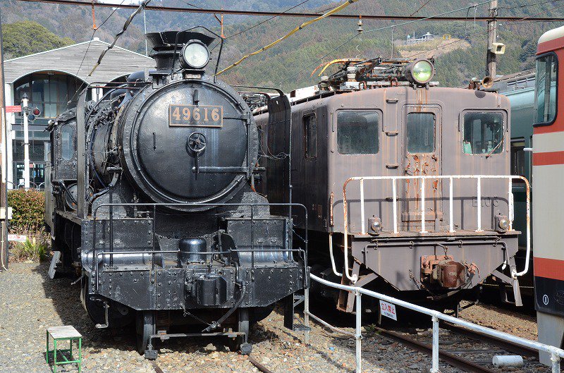 大井川鐵道「49616」 HIROになる前の姿 隣のE103も解体されました(x_x