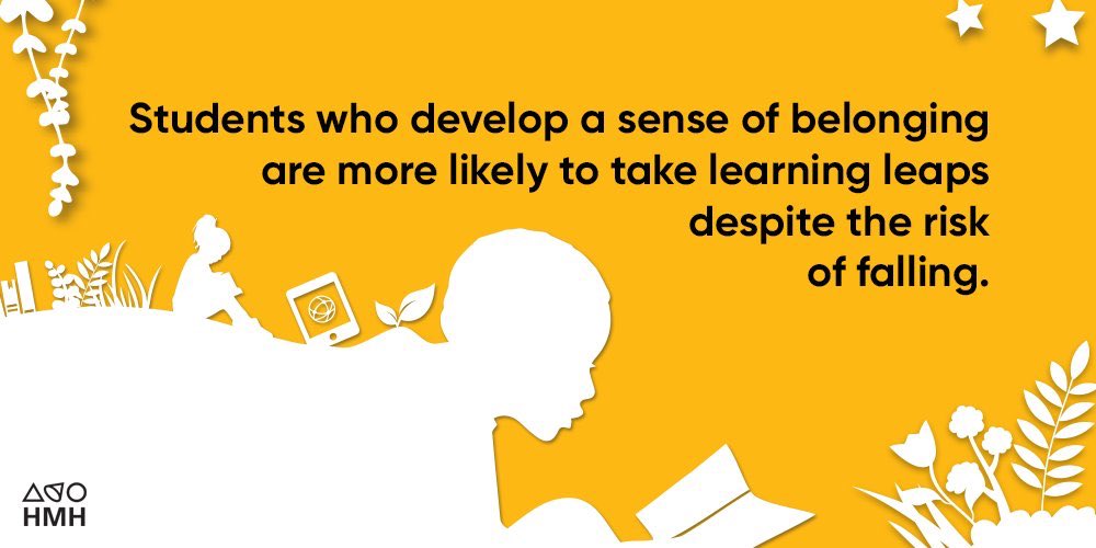 RBeckHMH's tweet photo. Developing an "I can" attitude changes how we see expectations and challenges, from daunting to thrilling. #IntoLearning  https://t.co/2Kve06kvDA https://t.co/TiqOY63RXW