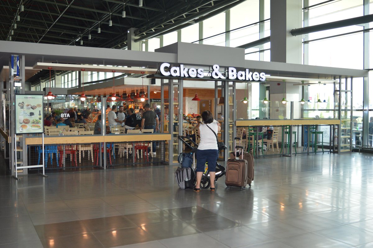 skopjeairport's tweet photo. Refresh yourself at our cafeterias before #departure.
#flights #airports #passengers #travel #Skopje #Macedonia @cakesandbakestr #NeedStop https://t.co/TlLlpNYl2y