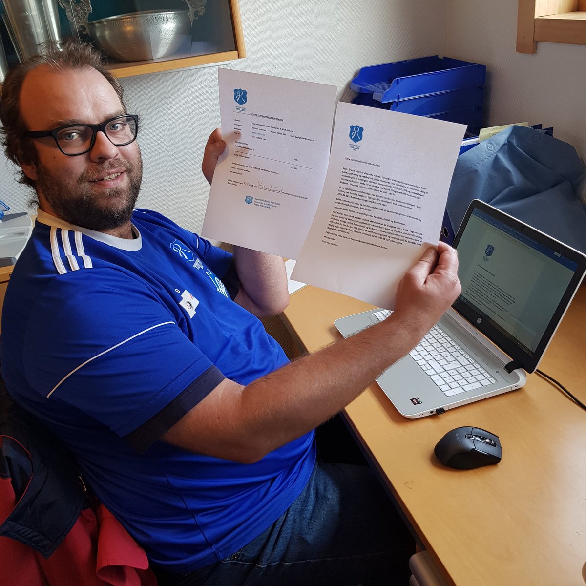 Vil du bli støttemedlem for 300 kr. i året? Ta kontakt! Thomas jobber nå med å ta kontakt med tidligere støttemedlemmer for å høre om de vil være med videre i Rollon-familien. 💙👍