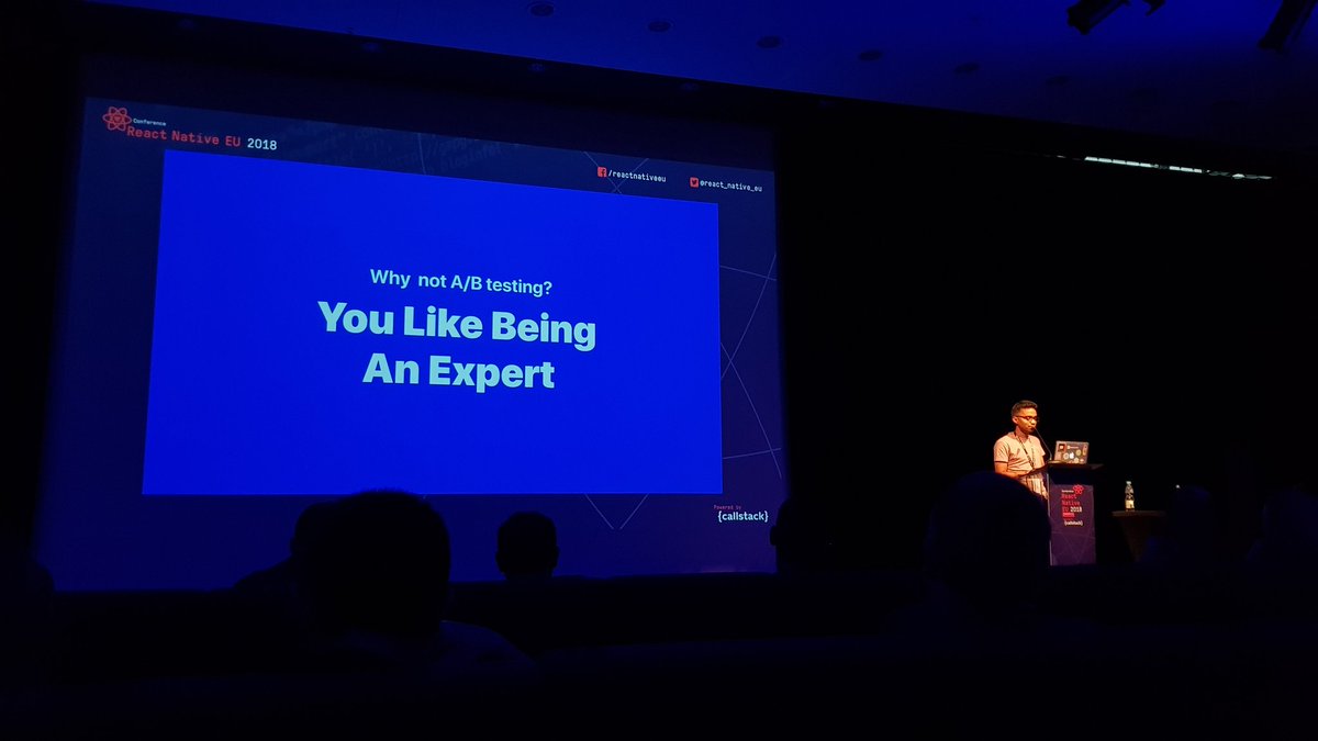 Kelset's tweet image. Droppin&apos; hard truths over here!
🔥🔥🔥🔥🔥

#reactnativeEU