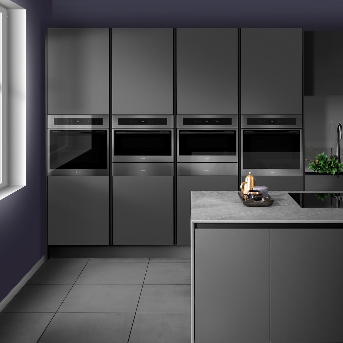 caple's tweet image. Want to know this years winter kitchen colour trends? Follow our expert guide on how to achieve a gunmetal finish on your appliances, sinks and taps. #kitchenblog buff.ly/2Q6V8Zc