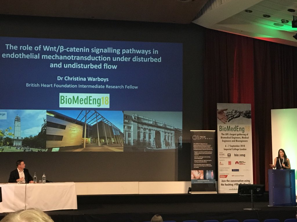 weinberglab's tweet photo. @CMWarboys chairing and speaking at the Mechanobiology session @BioMedEng18! #BioMedEng18 https://t.co/oWHxJeNqDp