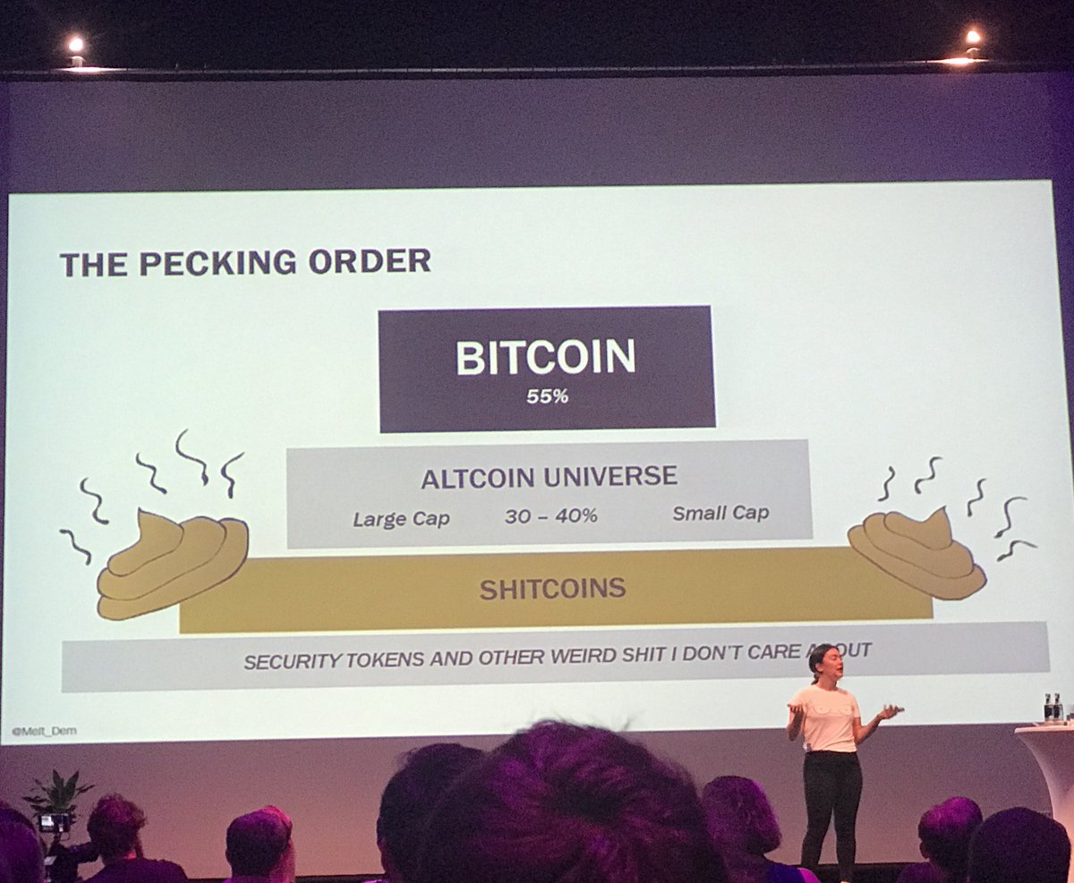 blockcoder_io's tweet photo. Super refreshing speech about how to NOT become a #Shitcoin. 
Thanks for that @Melt_Dem !
#dezentral #dezentralberlin #blockchain #ico #BerlinBlockchainWeek https://t.co/rFyqOtdnIK