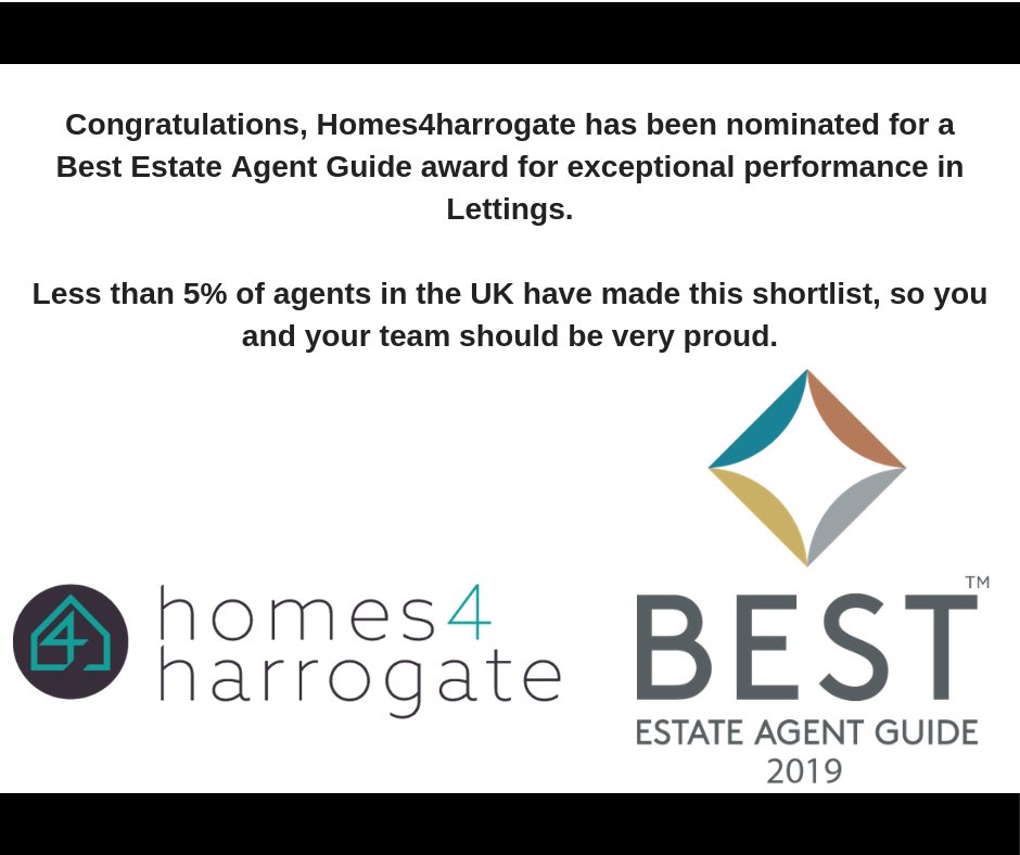 homes4harrogate's tweet image. Wow!! What an achievement to be shortlisted, thank you to @rightmove  and @propacad for picking us to go through. I&apos;m very humbled.
#nominated #bestestateagentguide #EAmasters #exceptionalperformance #lettings #Yorkshire