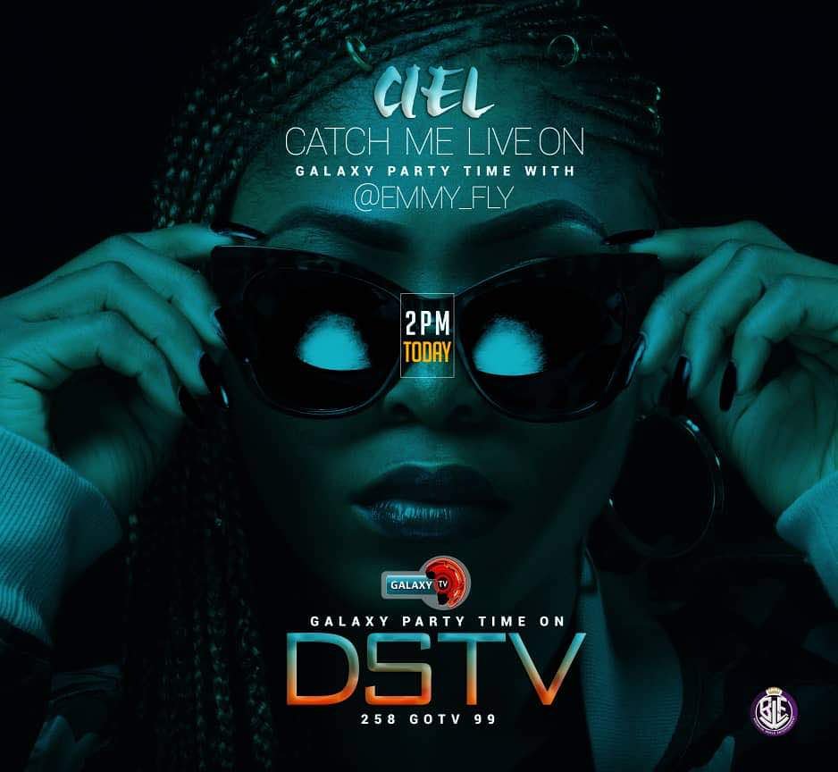 galaxytvent's tweet photo. Tune in 2.05pm for the Let's Party Thursday with your host with the flows Oap @emmy_fly + we have fast rising artiste &amp; talented vocalist @cielmusik in the building #letspartythursday 💃🎶🕺 https://t.co/yFA4awYtG7