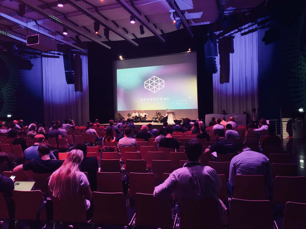 Next round on the mainstage of <a href="/dezentral_io/">Dezentral Berlin</a> blockchain conference about Security Token! 🔑 

#blockweekberlin <a href="/BerBlockWeek/">Berlin Blockchain Week 🐻➡️ June 7-22, 2025</a> #dezentral #dezentralberlin #berlinblockchainweek