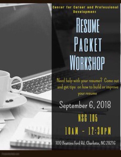 AdmissionsJcsu's tweet photo. #Smithites Make sure you stop by the resume shop today in NSC 105 from 10am - 12pm. #CareerReadiness #JCSU #JCSU19 #JCSU20 #JCSU21 #JCSU22 @iamMsYoungblood https://t.co/AUUyLC7pfG