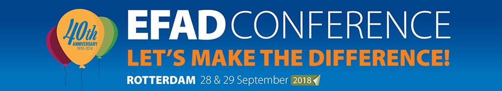 efad_org's tweet photo. #EFADConference September Newsletter that proudly presents interview with Sylvia Escott-Stump. Save the date (28 & 29 September) and hear Sylvia Escott-Stump present. https://t.co/uimKiiTI67 @pennutrition, @BDA_Dietitians, @EUFIC, @EASOobesity, @H4HInitiative, @CGDNE, @JPI_HDHL https://t.co/5smgIv61pt
