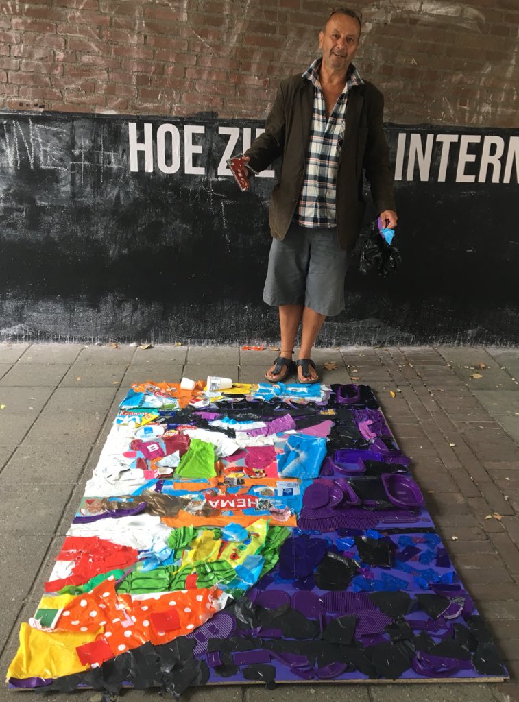 Wastemanagement voor 50% af... binnenkort als 100% Art van #DiederikGrootjans te zien op paviljoen <a href="/GreenCapital18/">Nijmegen European Green Capital 2018</a> @deLindenberg