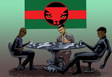 HitmanBrooks's tweet photo. It's very humbling to sit at the table with a former President and the King of an African Nation to discuss my new website, https://t.co/7p6vAIFP9B. https://t.co/LAxIzKmU7t