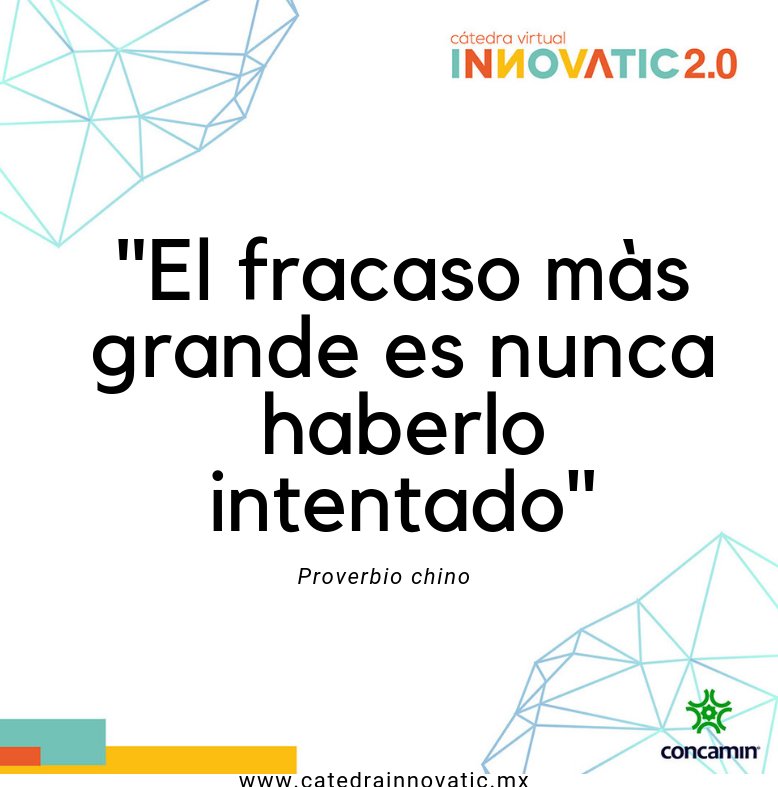 ¡Comenzamos el 10 de septiembre! Inscríbete catedrainnovatic.mx #innovacion #soyinnovador #educacion #cursosonline #gratuito <a href="/CONCAMIN/">CONCAMIN</a>