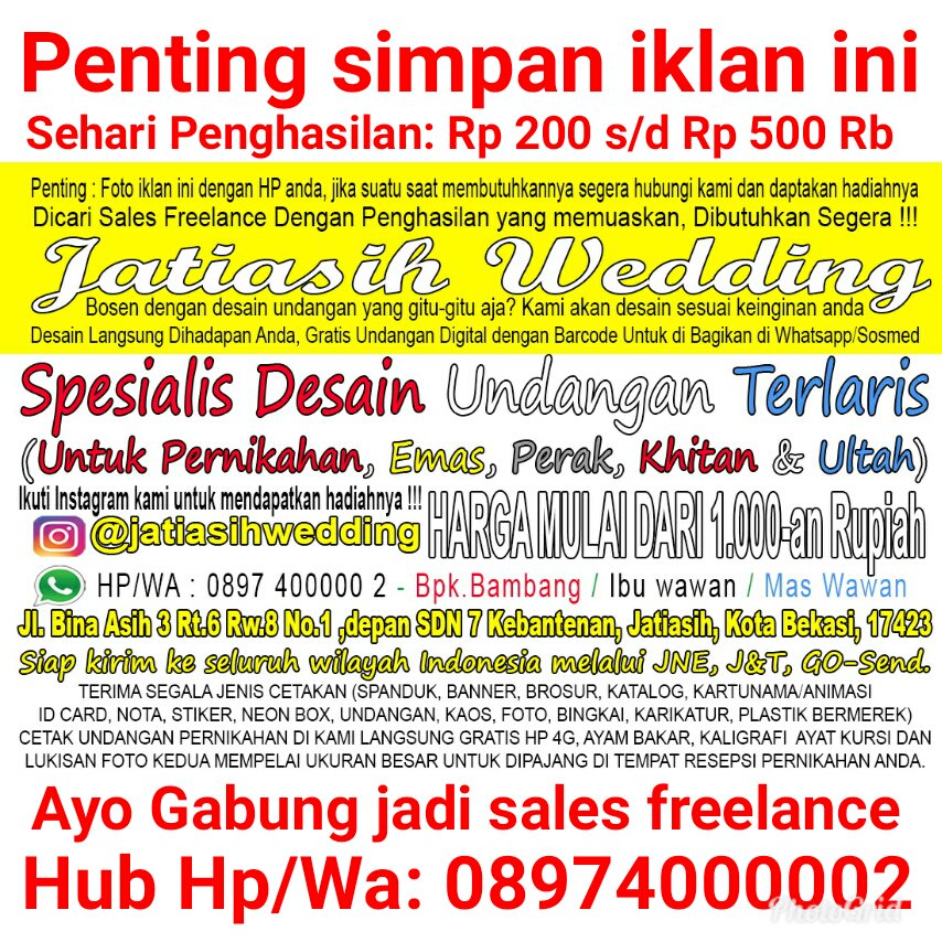 Spanduk Resepsi Pernikahan – Contoh Banner