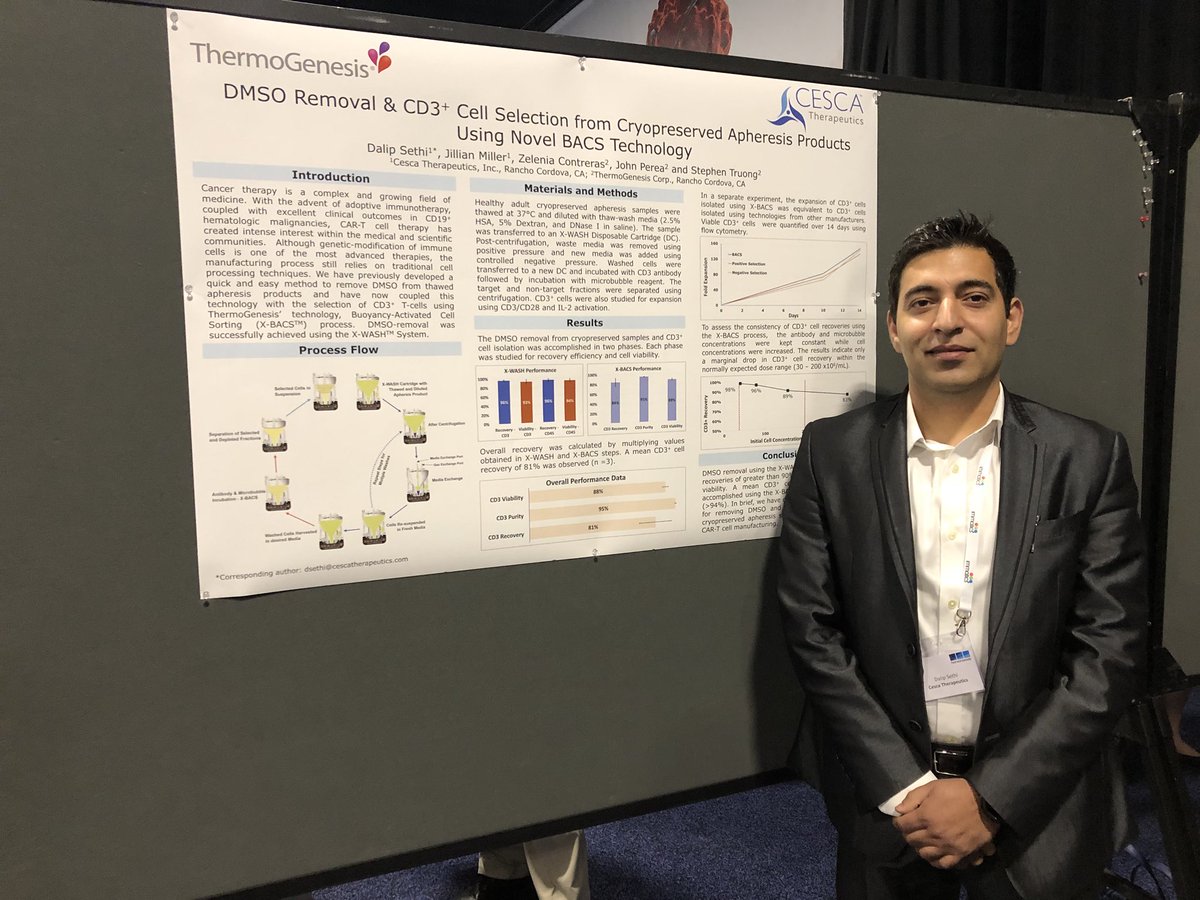 ThermoGenesis's tweet photo. Thawing #apheresis? Isolating a specific cell type? Let us tell you about DMSO removal & CD3+ #cellselection from cryopreserved apheresis products using novel BACS technology! #cartcrsummit https://t.co/5ObsNNtilN
