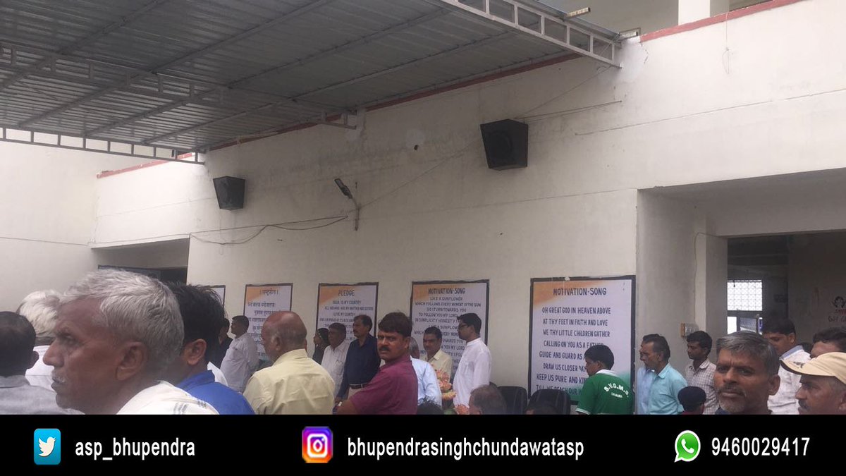 asp_bhupendra's tweet photo. आज छबड़ा ज़िला बारां स्वामी विवेकानंद मोर्डन स्कूल में 63 वी प्रतियोगिता आयोजित ज़िला स्तरीय खो खो प्रतियोगिता का शुभारंभ करने का अवसर मिला व प्रतिभागियों को शुभकामनायें दी।
#BhupendraSinghChundawat #WorkforHonesty https://t.co/44YAmEfUNU