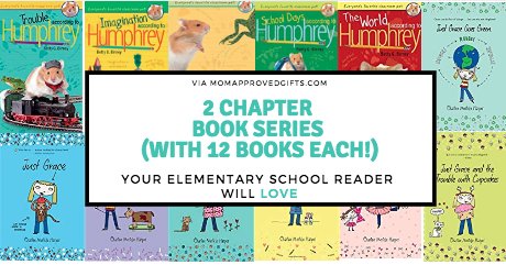 2 chapter book series your elementary school child will love, including the wonderful world of According to Humphrey by @bettygbirney: buff.ly/2Clj3Bh #momapprovedgifts