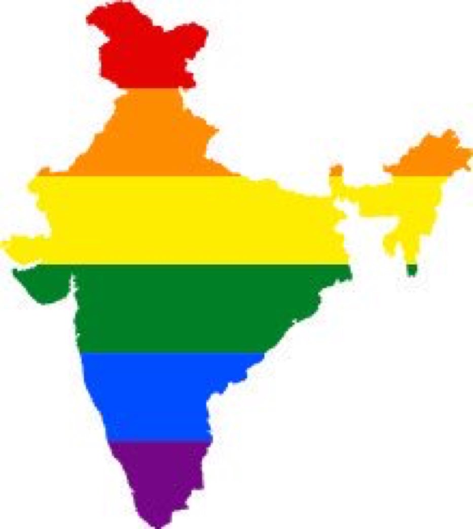 This is the #NewIndia ! #Article377 #LoveIsLove #RainbowNation #377NOMORE 

Pic courtesy @arpitamudit