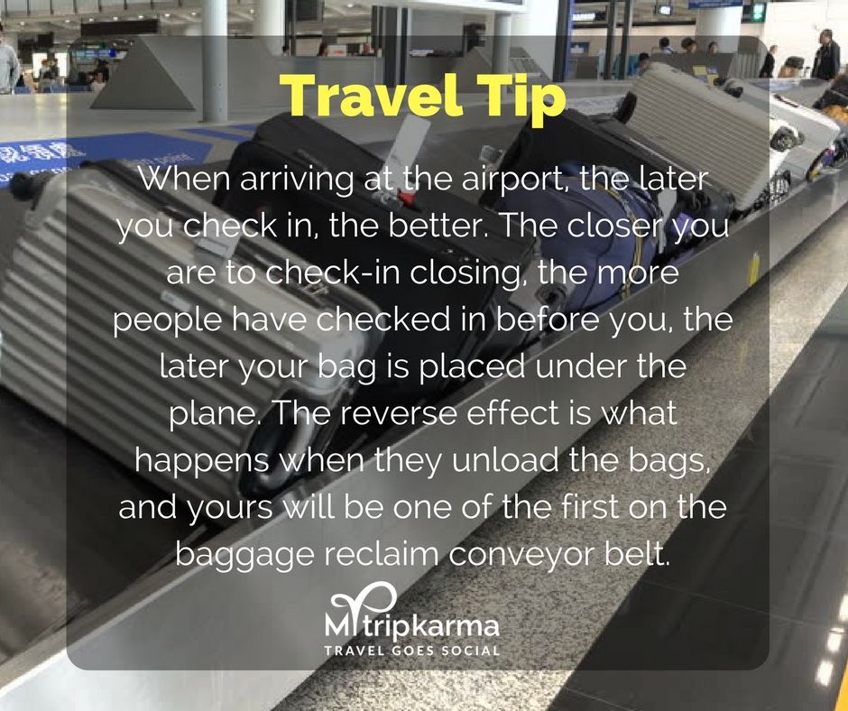 #TravelTip