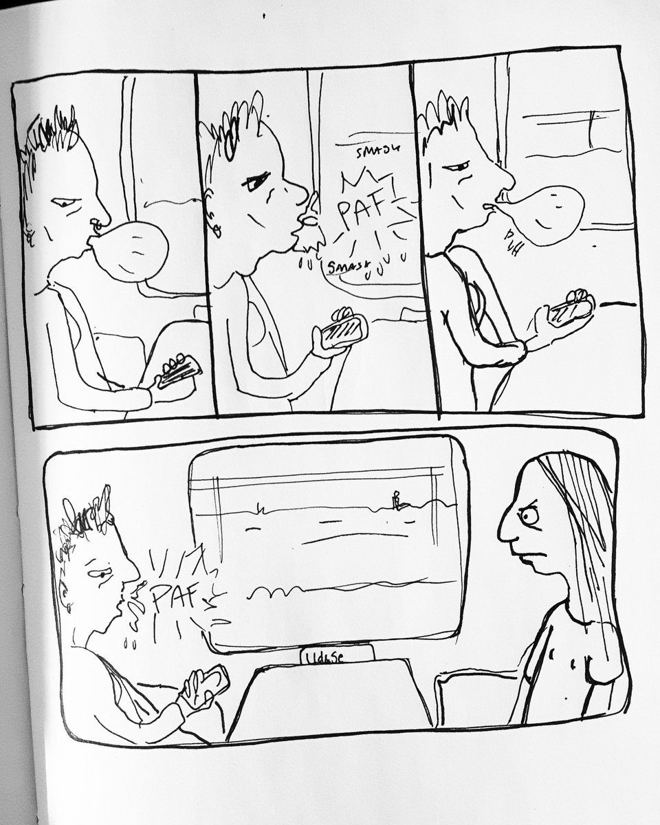 New comic about commuting #comics #comicstrip #sketchbook #drawing #webcomic #drawings #autobio #autobiocomics #commuting