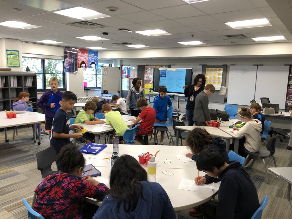 ntangen's tweet photo. Day 3 and look at this engaged group of learners in their newly designed pilot classroom!⭐️💥Awesome sight to start a day!! @PSIPrincipal @SLPublicSchools #slpspirit https://t.co/xCBenadwyI