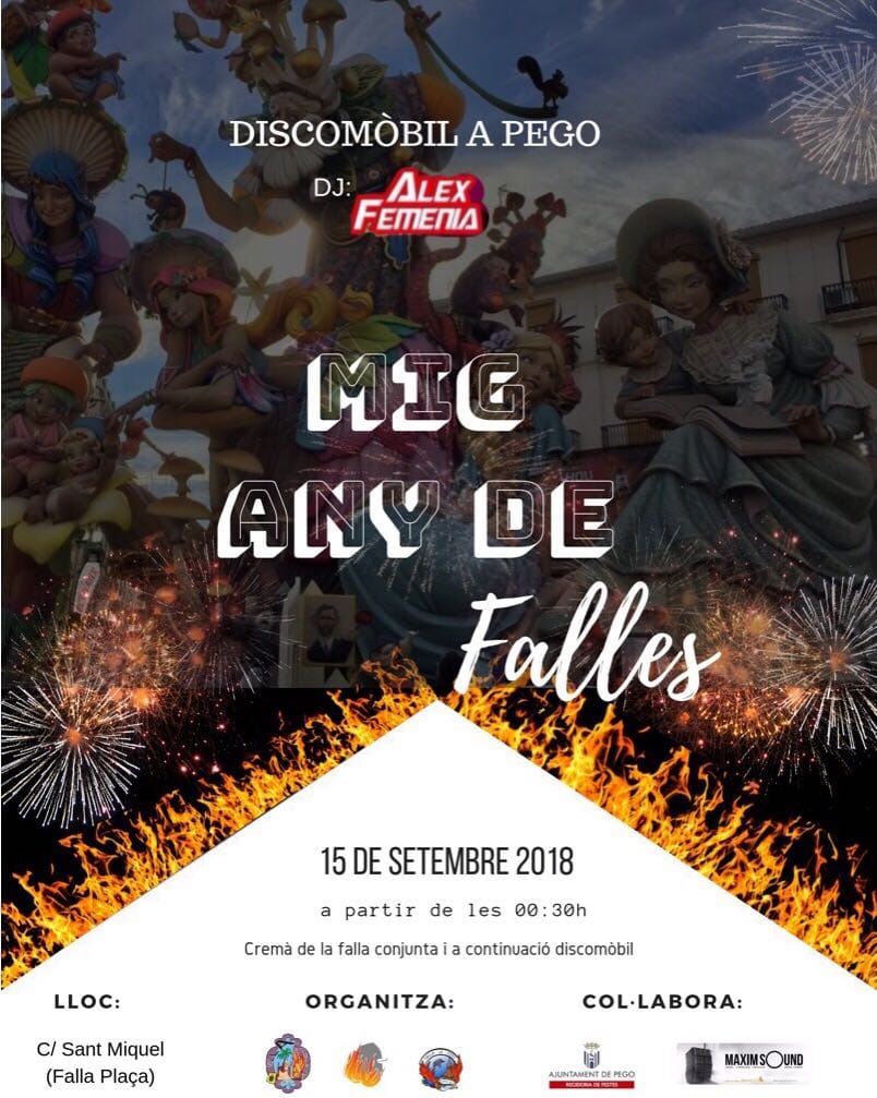 fallalafont_'s tweet photo. Arribat setembre, aplega el mig any de falles. El proper dissabte 15 de setembre celebrarem el mig any faller, i per això convidem a tots a gaudir de la festa amb nosaltres i gaudir d'una nit diferent!! #JuntsFemFalla #MigAnydeFalles #66AnysFentFalla #Falles2019 https://t.co/aSbE6wwOZq