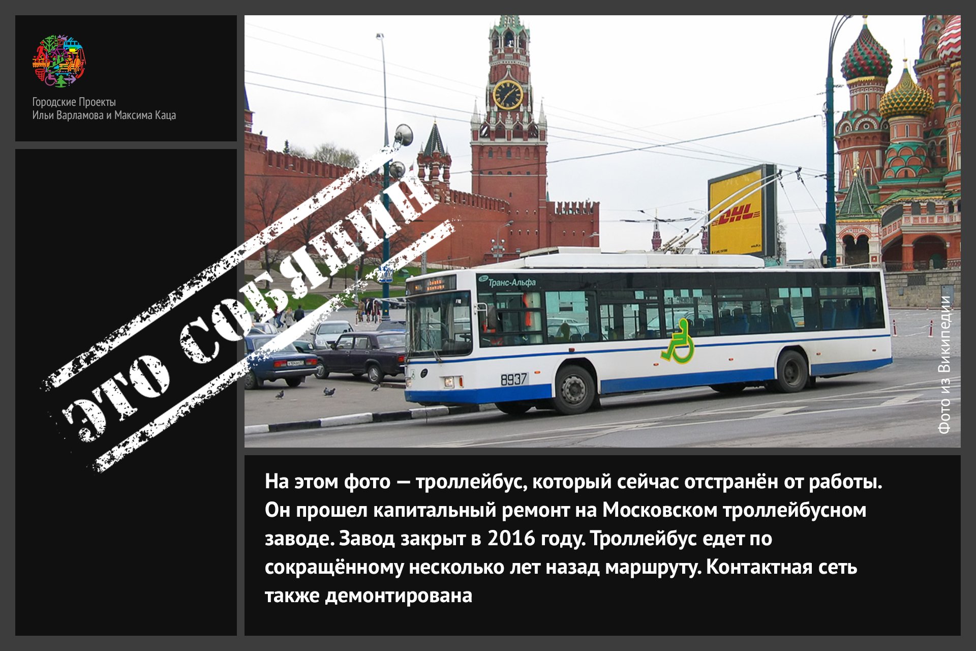 Городские проекты Ильи Варламова и Максима Каца