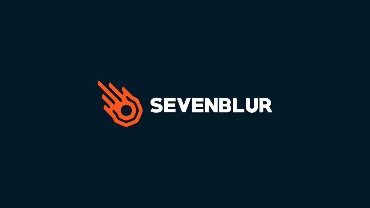 SevenBlur's tweet photo. Introducing our new Brand. Now we feel confortable and represented with this new appearance. We hope you understand and like it! #GetBlurred ☄️ https://t.co/hGILmUlOay
