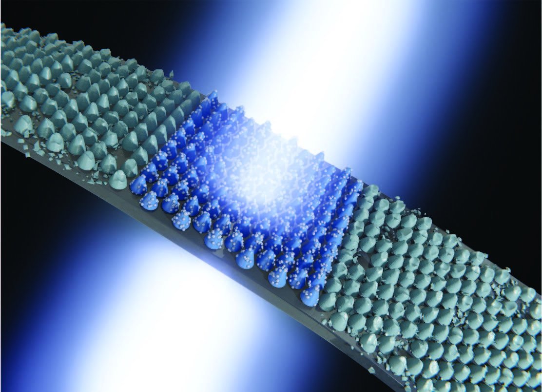 imdeanano's tweet photo. COVER ↪️Anti-reflective and self-cleaning film with enhanced resistance based on the moth-eye. 
A @nanoscale_rsc article by Isabel Rodriguez's group at @imdea_nano. 
https://t.co/QkcXxYIPpr
#IMDEAnanoPublications #nanoscience https://t.co/6gssgPn61n