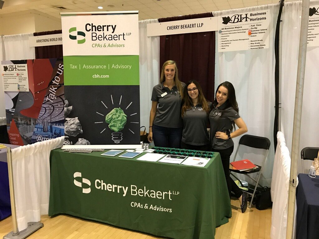 CBRecruitingVT's tweet photo. Come visit our awesome #Hokie recruiting team at booth 308! We’re excited to meet everyone and tell you all about @CherryBekaert! #YourGuideForward https://t.co/LNE7fAvHt4