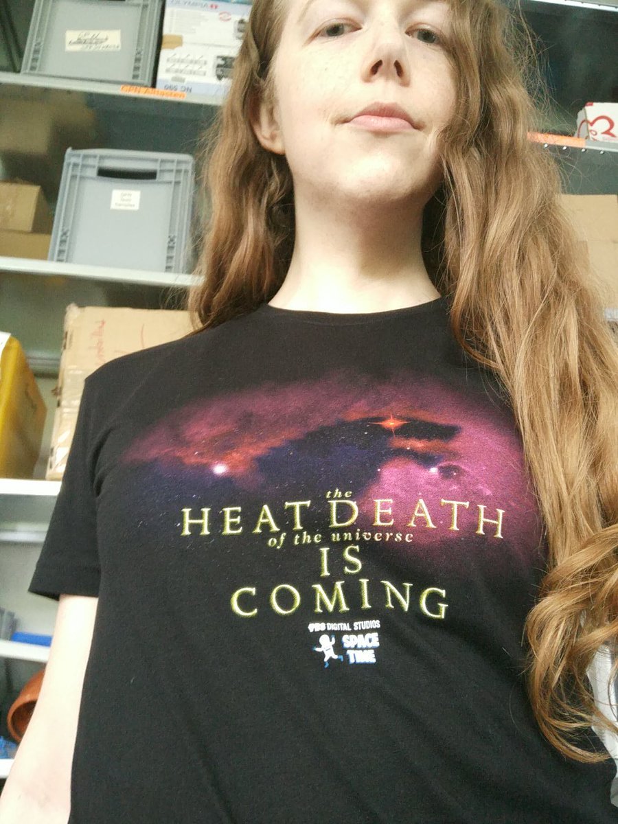 MayaPosch's tweet image. Got my new T-shirt in :)

@PBSDS #PBSSpaceTime