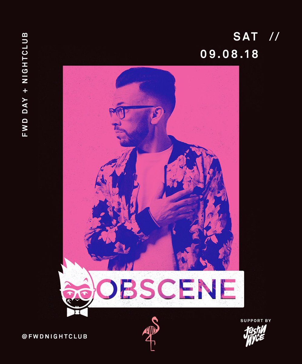 FWDnightclub's tweet photo. This weekendโs lineup-
Thurs night soirรฉe with @dominicparisi.
Friday night with @SamFeldtMusic (Ticket Link in bio ๐)
Sat Day party @fwdyachtclub with @yomattitude & @dominicparisi. โ๏ธ
Saturday night with MIAโs @DJOBSCENE.
#SPFSunday with @yomattitude & @justinnyce https://t.co/he0bYDmYtr