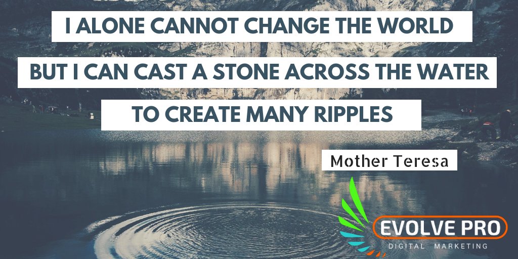 EvolveProDigit's tweet image. Get inspired to change the world !

#MotivationalQuotes #Inspire #MotherTeresa #NobelPrize #BePositive #quoteoftheday #DigitalMarketing #startup #businessgrowth #marketingtips #socialmediamanager
