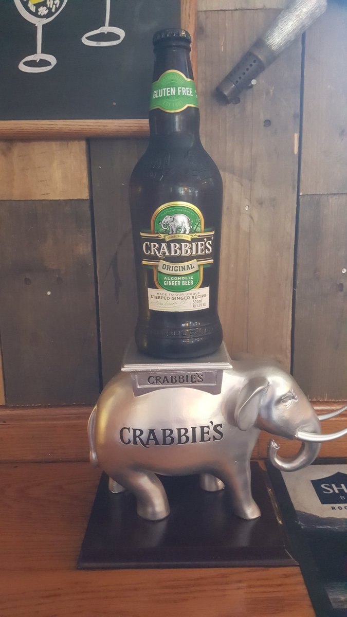 For anyone who enjoys a #glutenfree beer we've got you covered with <a href="/CrabbiesUK/">Crabbie's Alcoholic Ginger Beer</a> #gingerbeer but please recommend others <a href="/EdinburghWatch/">Edinburgh Watch</a>