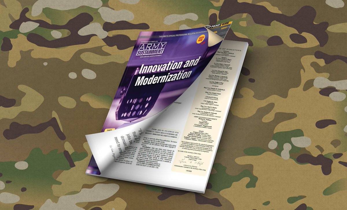 army sustainment magazine