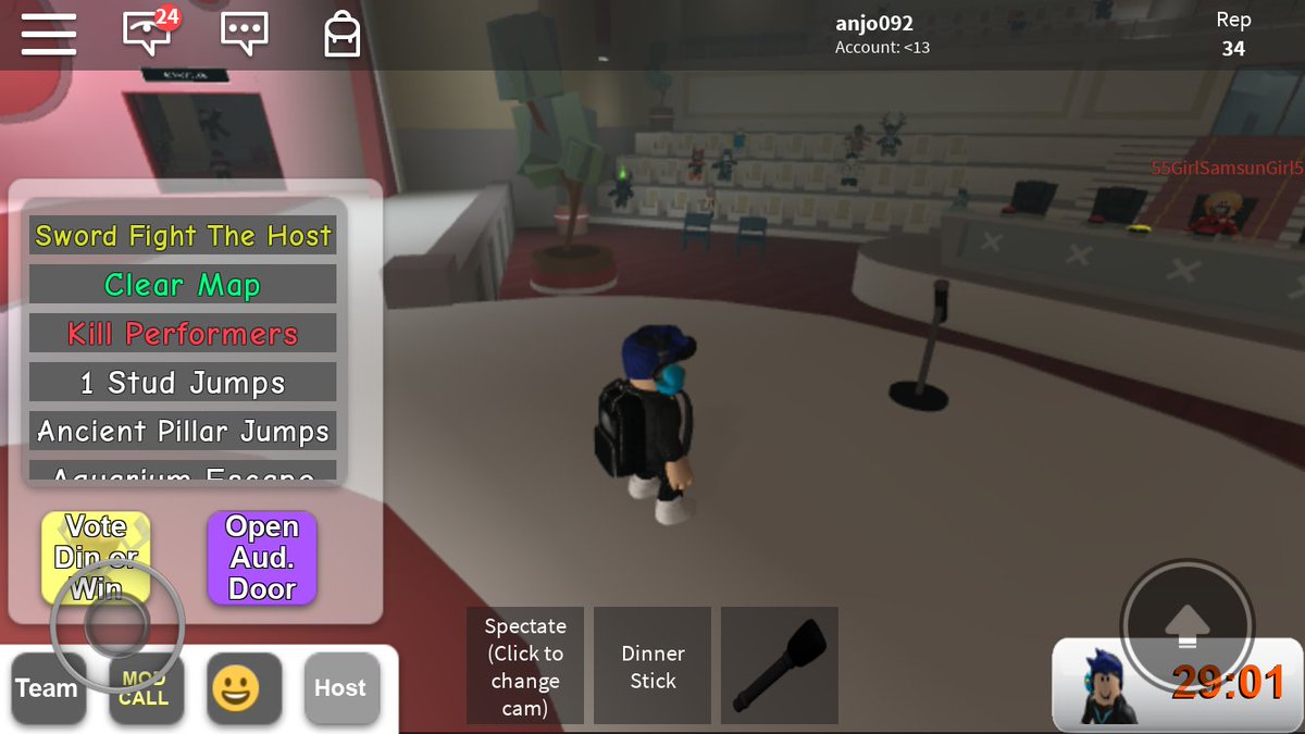 Anjo Anjo76408166 Twitter - roblox got talent how to get rep