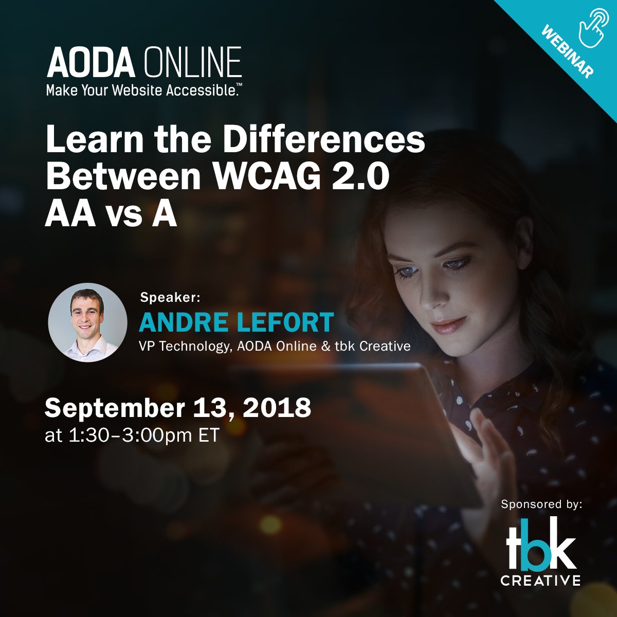 AODA Online tweet media