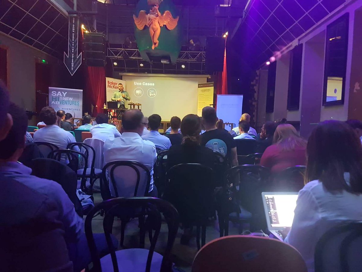 ceuilab's tweet photo. CEU iLab team @Talk_a_bot at Absolvo's international VC event: VCs in CEE.
Case study, Talk-a-Bot story - "Robots supercharged: a business story with Microsoft cosell" #ceuilab #talkabot #startup https://t.co/sJN2gD2ULJ