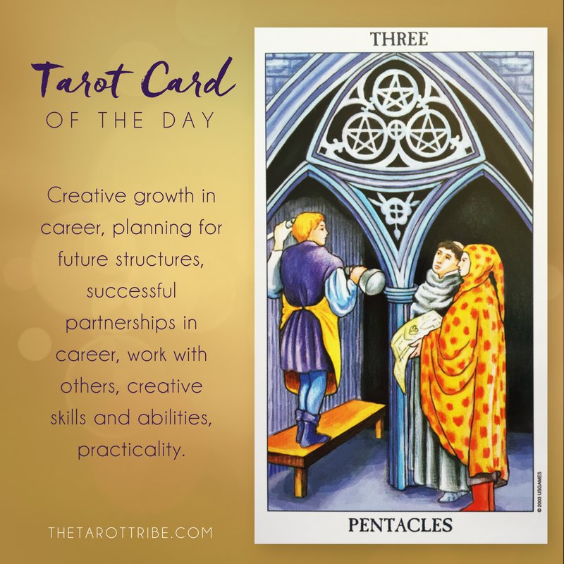 TheTarotTribe's tweet image. Card of the Day | Three of Pentacles

Get more Tarot teachings in our group: buff.ly/2IROAhc

#CardOfTheDay #TheTarotTribe #ThreeOfPentacles