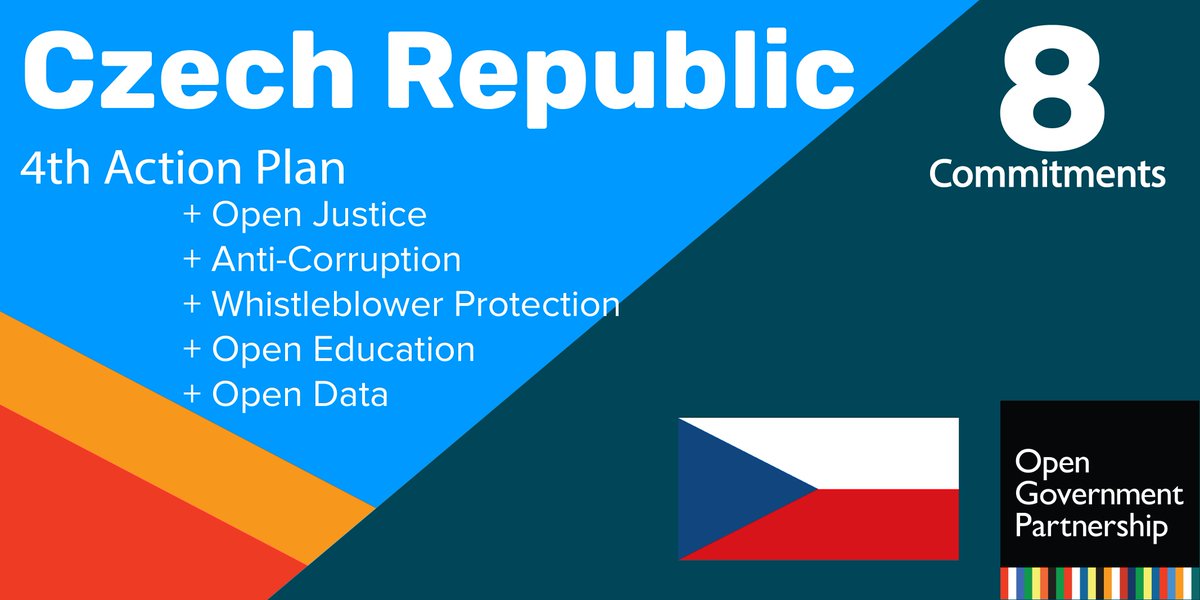 The Czech Republic has presented its brand new OGP national action plan,  focused on open justice, open education, protection of whistleblowers and improving civil service quality. Read more about their 2018-2020 Action Plan here: bit.ly/2oIprcc