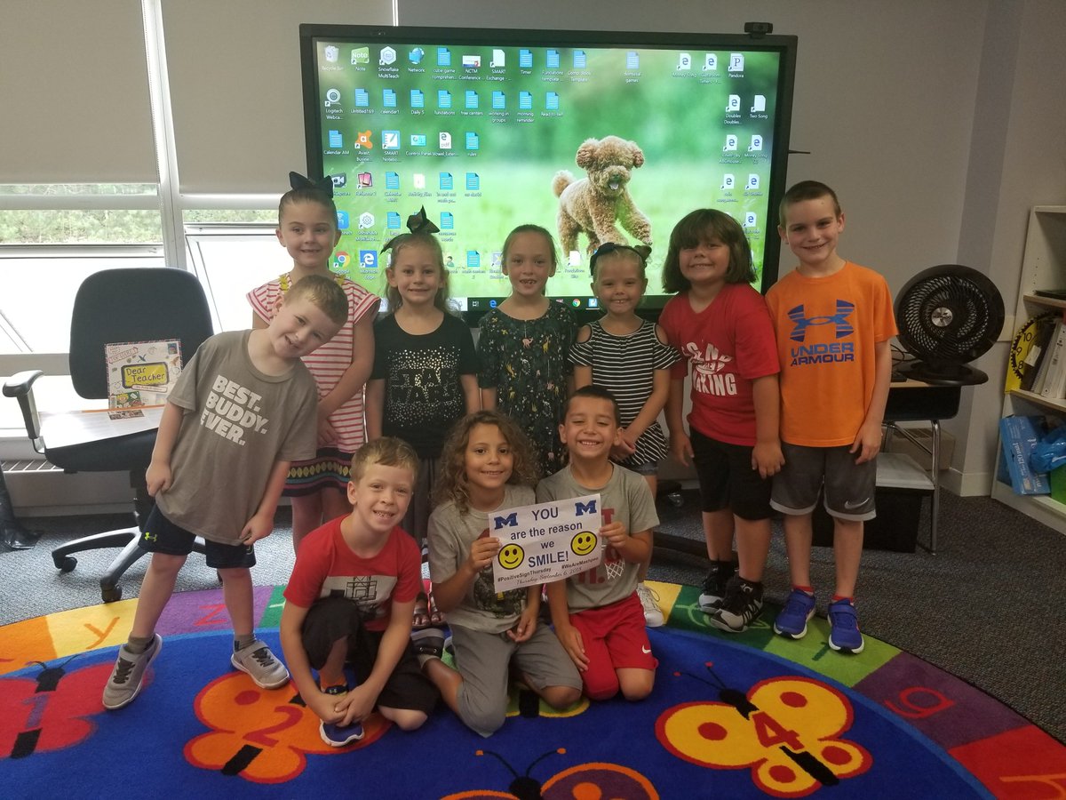 MrsSouzaKCC's tweet photo. Starting off our year in 1st grade with a smile!😊 https://t.co/Q9ehOWlQpH