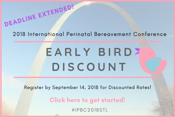 PLIDAnetworking's tweet photo. #Earlybird registration for @PLIDAnetworking's #IPBC has been extended to September 14th! Don't miss out on the savings! https://t.co/CUEVP159hO
#IPBC2018 #IPBCSTL #PLIDAIPBC #PerinatalBereavement #InternationalPerinatalBereavementConference #PLIDAConference https://t.co/KyEto3cI3E