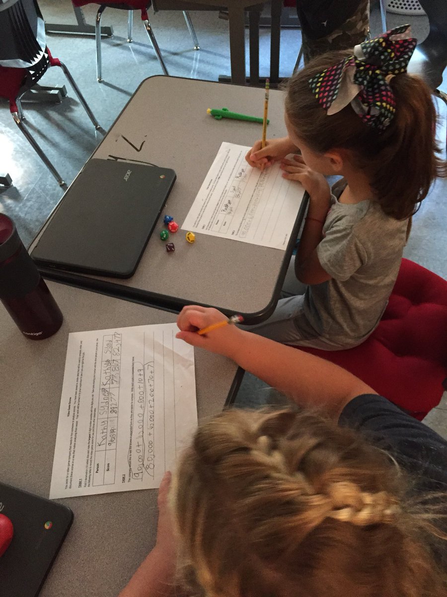 Mrs_Kaufmann's tweet image. Analyzing our video game scores! #EmpoweringThirdGraders #performancetasks