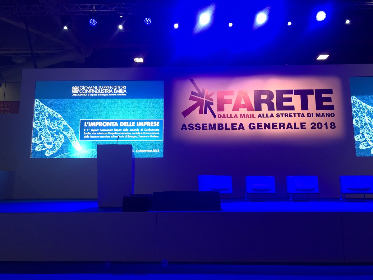 LAMConsultingSB's tweet photo. “L’impronta delle imprese”, la relazione sul primo Impact Assessment report delle aziende che aderiscono a #confindustriaemilia #Farete2018 Ascoltiamo interessati! https://t.co/be7VQR9uyG