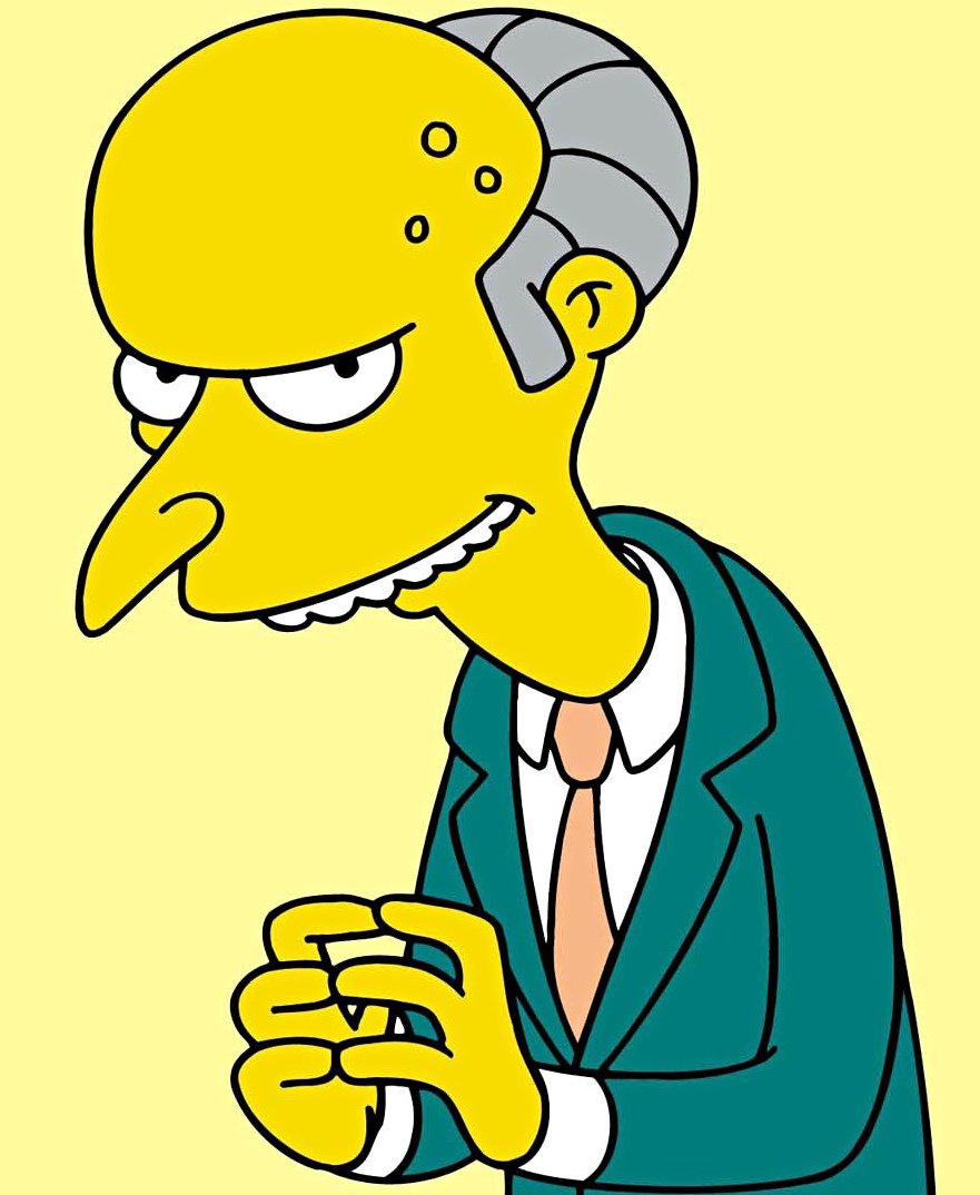 Secretary of Commerce Wilbur Ross is Mr. Burns