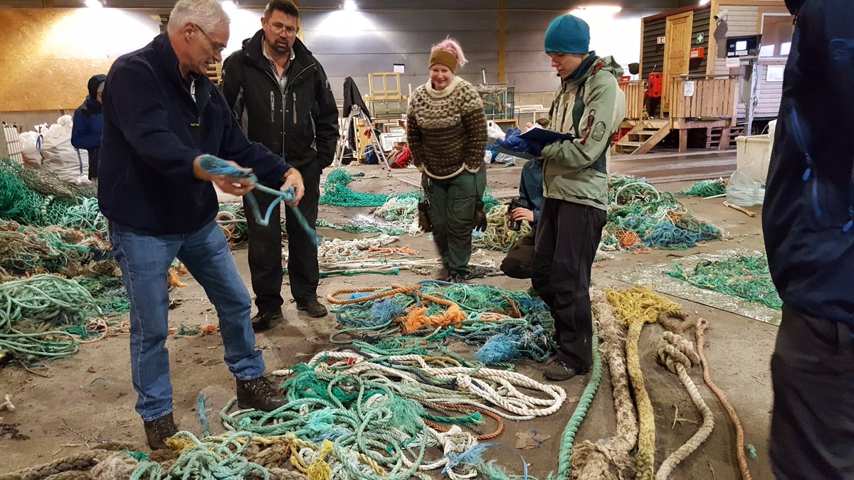 ArcticCruiseOp's tweet photo. AECO participated the third #marinelitter analysis workshop organized by Wageningen Economic Research Arctic Marine Litter project and SALT. By understanding the problem we can address the responsible parties and work towards solutions. #CleanSeas #CleanupSvalbard https://t.co/AP6gdtEJK8