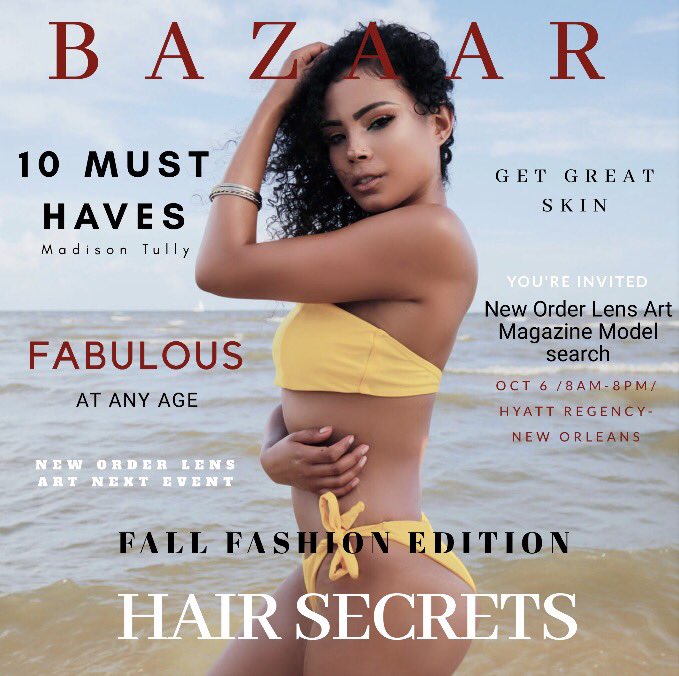 Beatboppermusic's tweet photo. Team will be at The Hyatt Regency in New Orleans on Oct 6 8am-8pm..MODELS GET SELECTED TO GET FEATURED IN POPULAR MAGAZINES AROUND THE WORLD.
#NewOrleans #BatonRouge #LakeCharles #tulane #xavier #layafette #frenchquaters #models @neworderlensart #elle #bazaar #nola #neworleans https://t.co/SfFweWnf1r