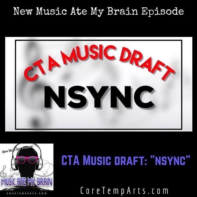 CoreTempArts's tweet photo. NEW @MusicAteMyBrain! Peter of @Podstalgic invites @mixtapemontage of The @CutawaysPodcast and @GrantInCBus for the 2nd edition of the @CoreTempArts #MusicDraft where they pick #NSYNC songs!
#CTAmusicpod #CTAmusicdraft #musicpodcast #podernfamily
… https://t.co/5TsBjK4QEz https://t.co/PJFxXFdc62
