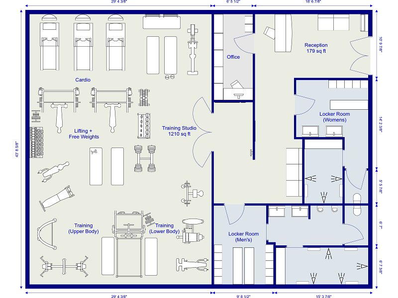 roomsketcher's tweet photo. #GymPlanning can be challenging and knowing which #gymdesign ideas will work is difficult. That’s where a #gymplanner can help. See how: https://t.co/6O5OKm1Jxq

#gymlayout #gymideas #gymfloorplan #gymfloorplans #trainingstudioideas #fitnesscenterideas #trainingstudiodesign https://t.co/efnGl9FT93