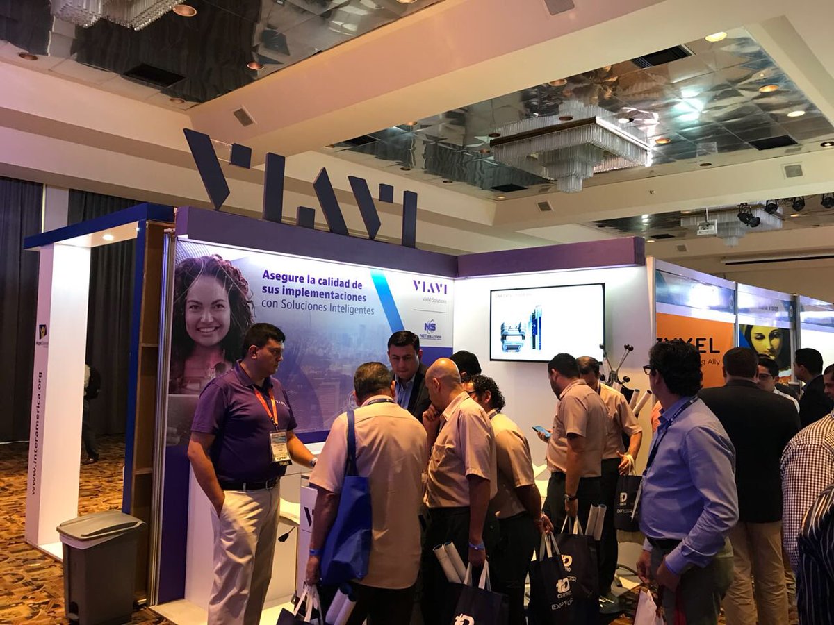 Viavi is in AndinaLink 2018 Costa Rica.

Pura Vida!!
