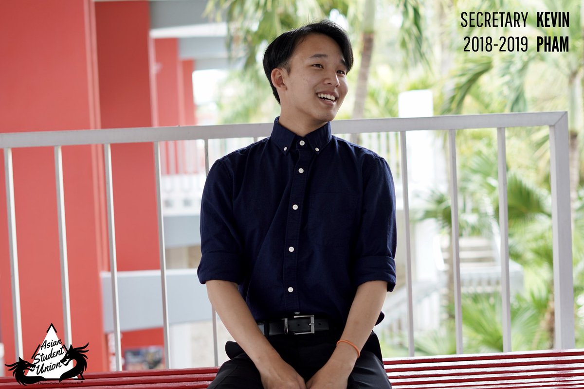 Please welcome our 2018-2019 Secretary, Kevin Pham!